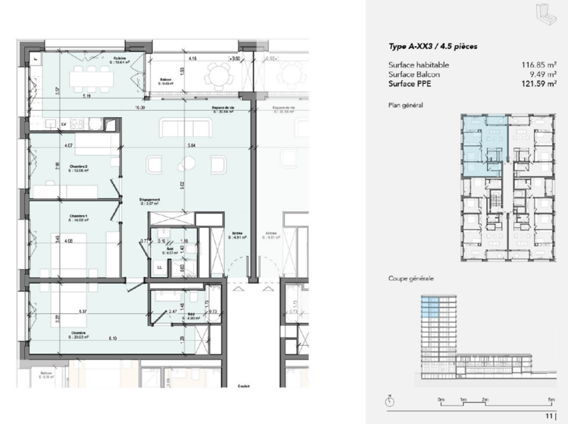 Plugin 4 - Appartement 4.5 pièces au 13ème étage (14)