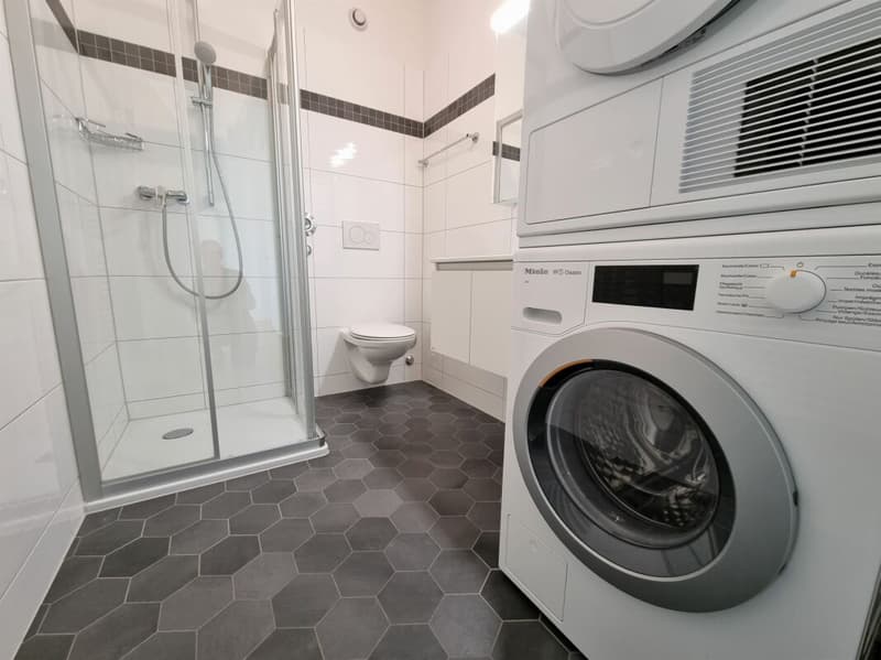 Belfaux - Appartement de 2 pièces au rez-de-chaussée avec terrasse et jardin (6)