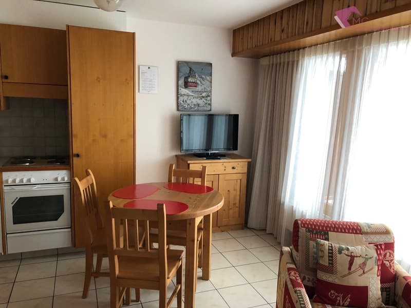 Ovronnaz - Charmant studio Sud situé dans le quartier de Mayen Blanc (9)