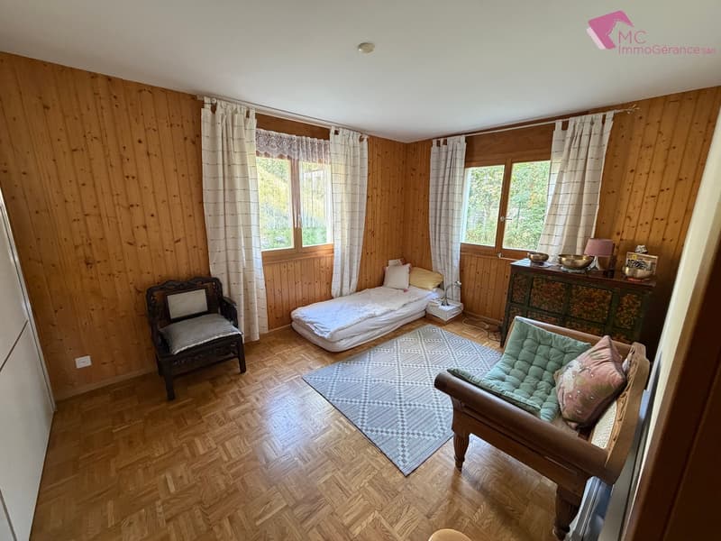 Ovronnaz - Appartement 2,5 pces, terrasse, tranquillité et fraîcheur (6)