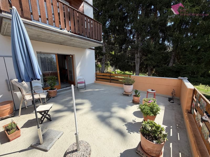 Ovronnaz - Appartement 2,5 pces, terrasse, tranquillité et fraîcheur (2)