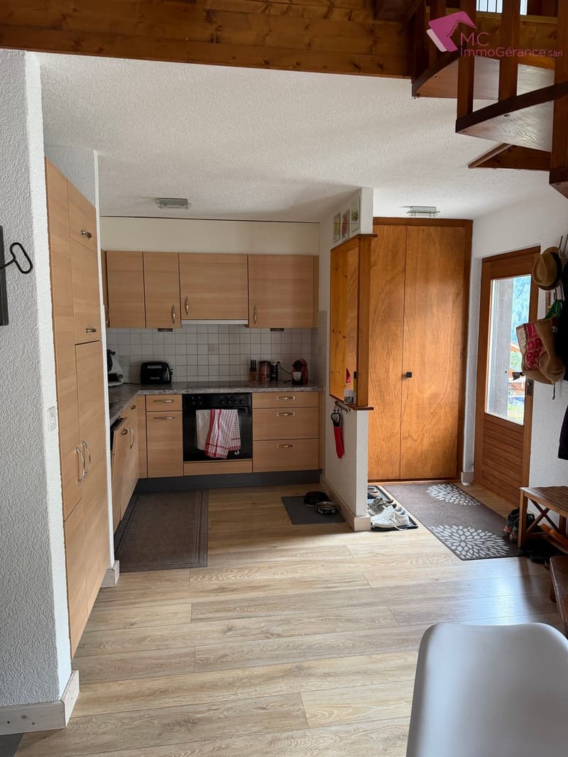 Ovronnaz - Chalet mitoyen de 5.5 pièces "Les Terrasses" (6)