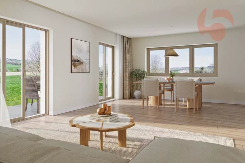 Projet de construction Villas contiguës 6,5 pcs à 1 km du LEB (12)