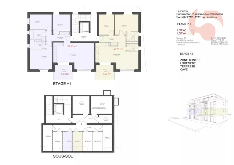 Bel appartement de standing au 1er étage dans immeuble contemporain aux lignes épurées ! (8)