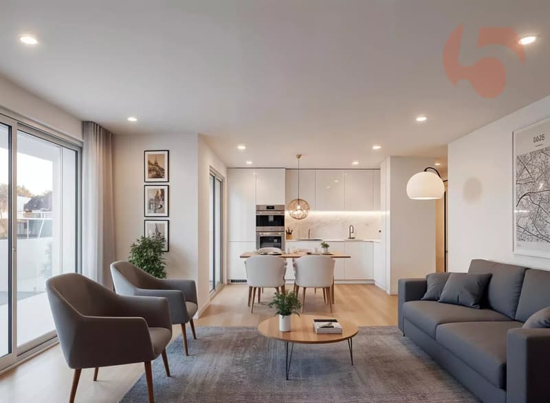 Bel appartement de standing au 1er étage dans immeuble contemporain aux lignes épurées ! (3)