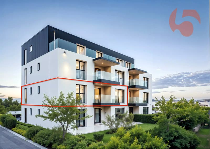 Bel appartement de standing au 1er étage dans immeuble contemporain aux lignes épurées ! (2)