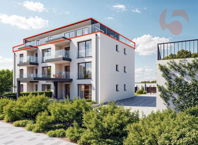 Attique d'exception avec accès par ascenseur privé et terrasse de 70 m2 (1)