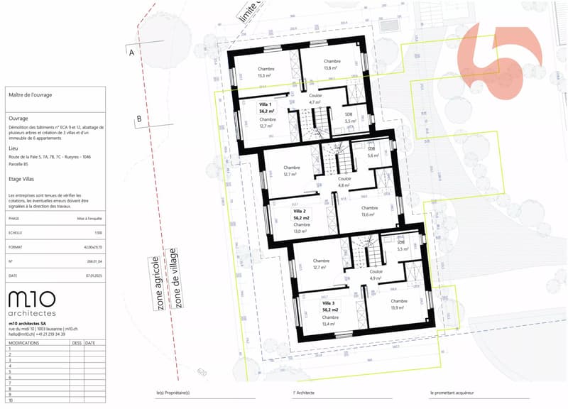 Plan ETAGE