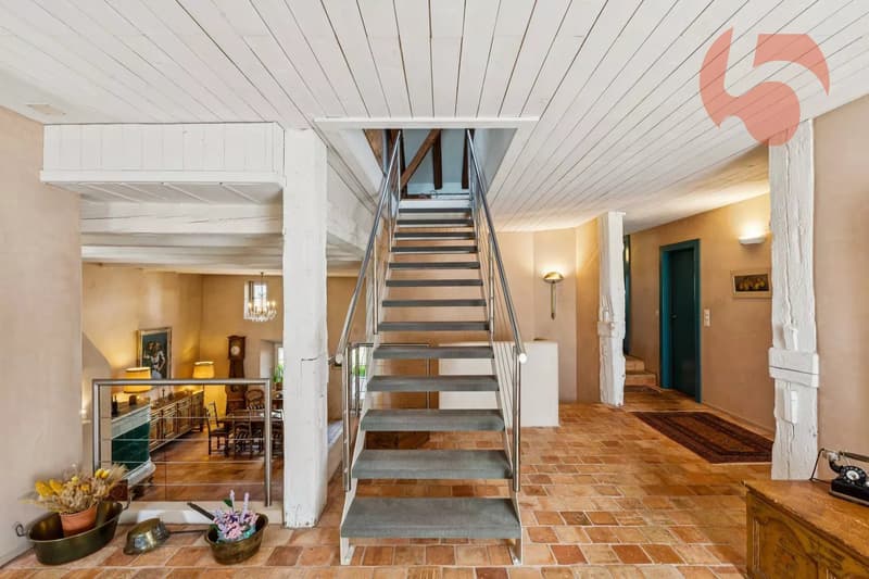 Une maison villageoise de caractère au charme d'autrefois (10)
