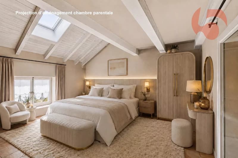 Une maison villageoise de caractère au charme d'autrefois (8)