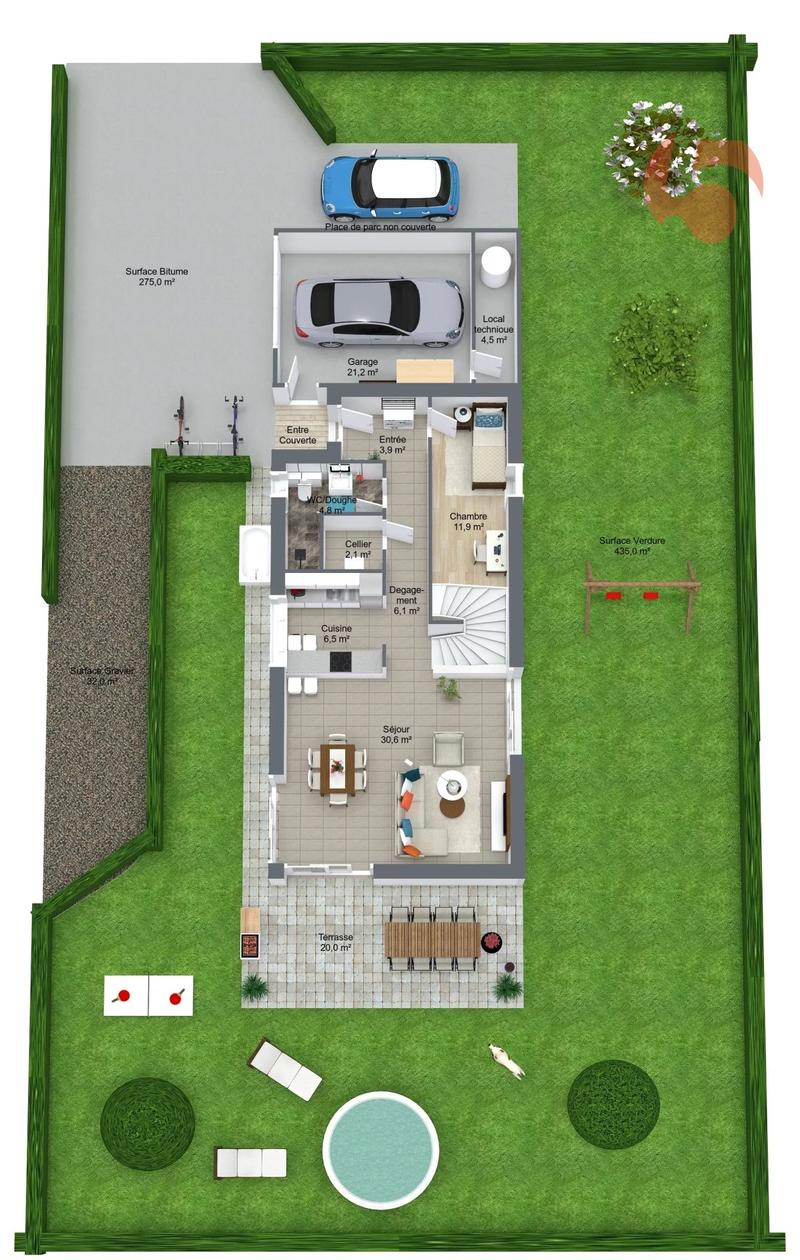 NOUVELLE CONSTRUCTION VILLA INDIVIDUELLE 5.5 PIECES (5)