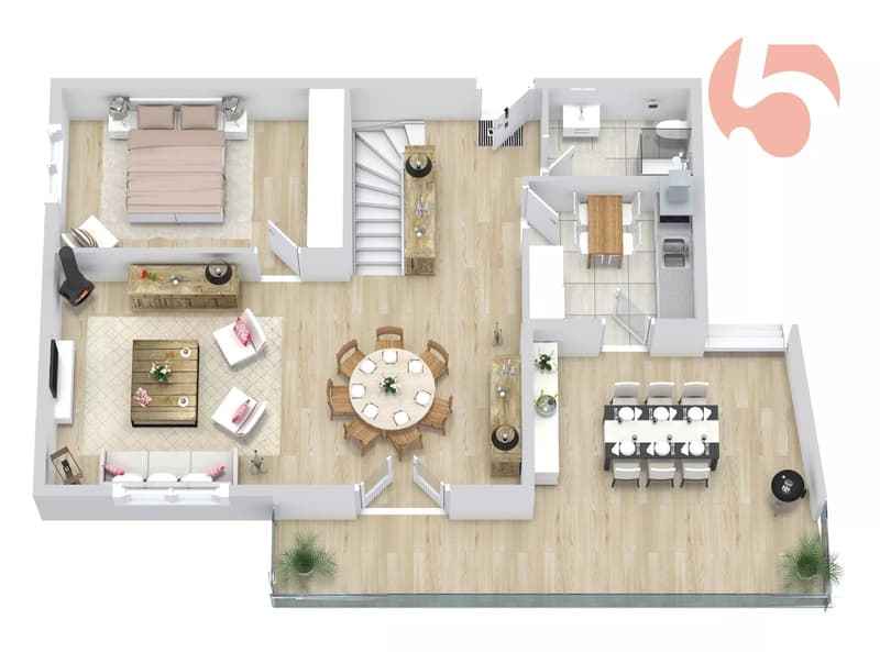 Chalet familial avec vue imprenable à Blonay-Saint-Légier (10)