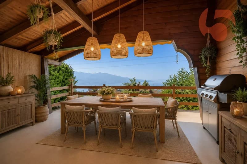 Chalet familial avec vue imprenable à Blonay-Saint-Légier (9)