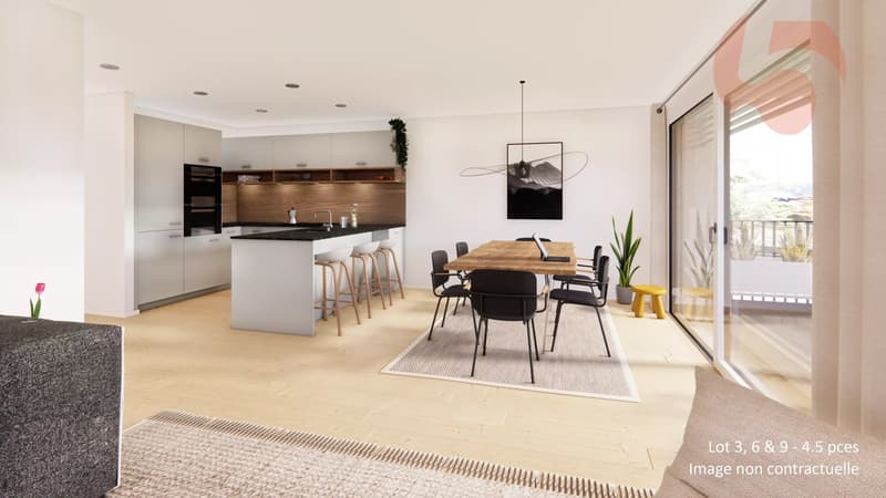 Magnifique appartement de standing avec terrasse de 20.8 m2 (5)