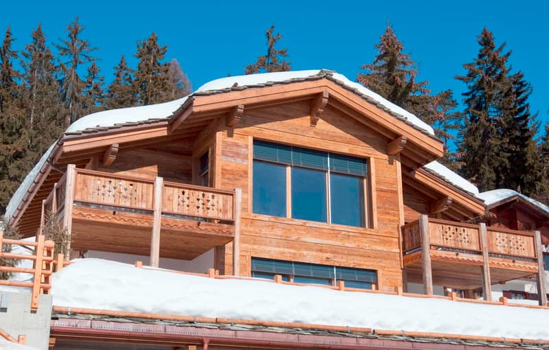 Chalet d'exception construit en résidence secondaire (6)