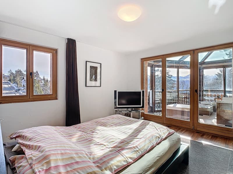 Magnifique attique en duplex à Crans-Montana - Vue imprenable (8)