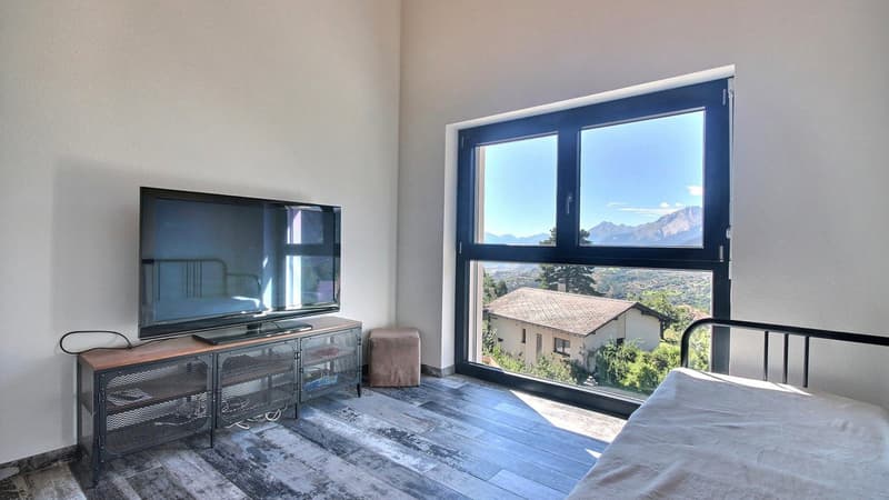 Villa neuve d'exception à Lens - Vue imprenable sur le lac du Louché (10)