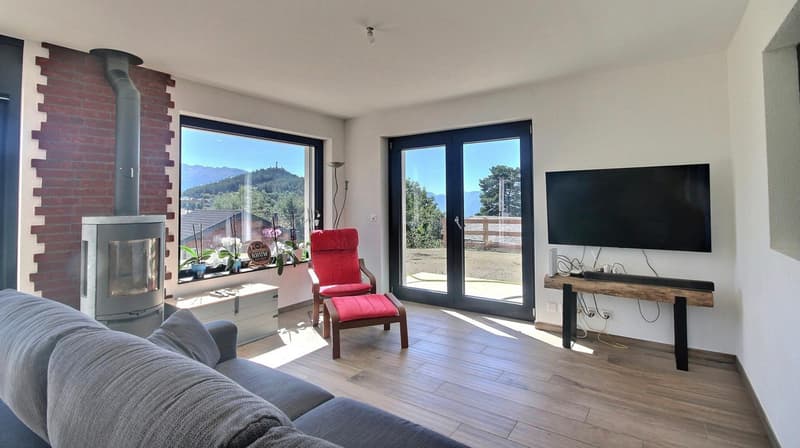 Villa neuve d'exception à Lens - Vue imprenable sur le lac du Louché (3)