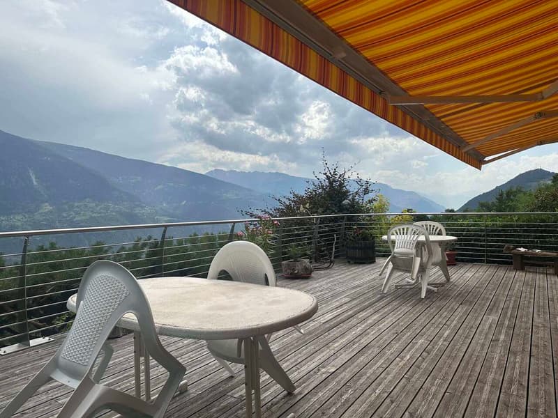 Villa Spacieuse sur Parcelle de 10'000 m² à Chermignon-d'en-Bas (7)