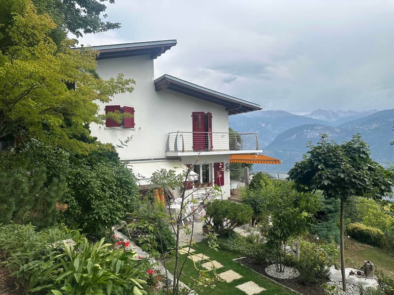 Villa Spacieuse sur Parcelle de 10'000 m² à Chermignon-d'en-Bas (2)
