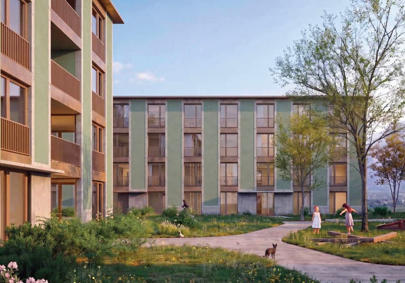 Lot A2.101 : 3,5 pièces sur plan à Martigny (3)