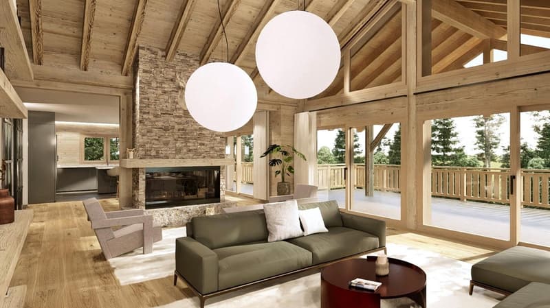 Splendide Chalet de Luxe en Construction à Crans-Montana (3)