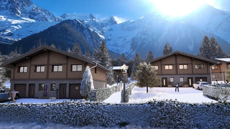 DEMI-CHALET AVEC 3 CHAMBRES, TERRASSE ET JARDIN (12)