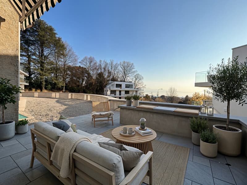 APPARTEMENT NEUF 2.5 PIECES + COMBLE - VUE LAC ! (9)