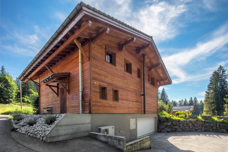 LES PACCOTS - MAGNIFIQUE CHALET DE 7.5 PIECES (5)