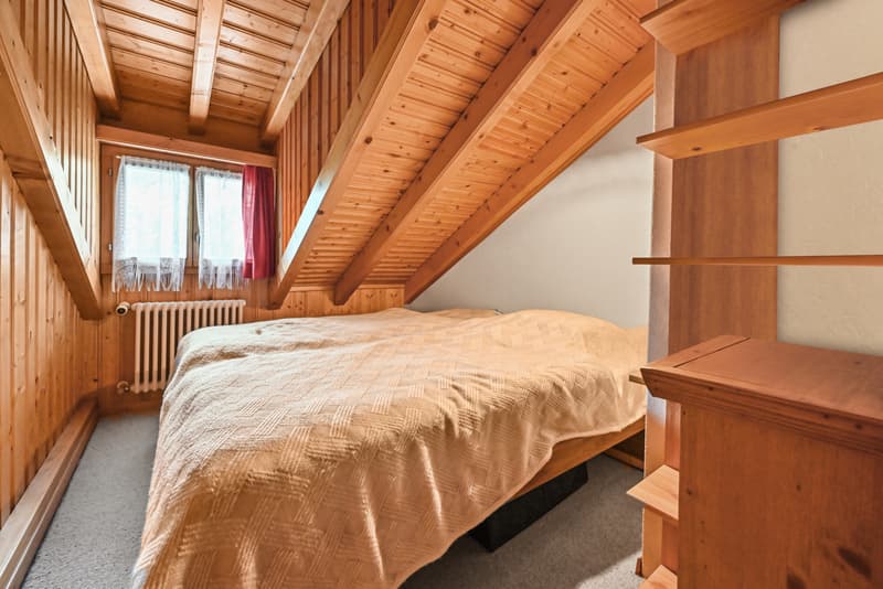 LES DIABLERETS - COQUET APPARTEMENT DE 2,5 PIECES AUX COMBLES (8)