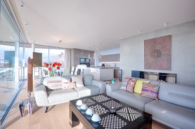 VEVEY - MAGNIFIQUE APPARTEMENT DE 4.5 PIECES AVEC SUPERBE VUE SUR LE (5)