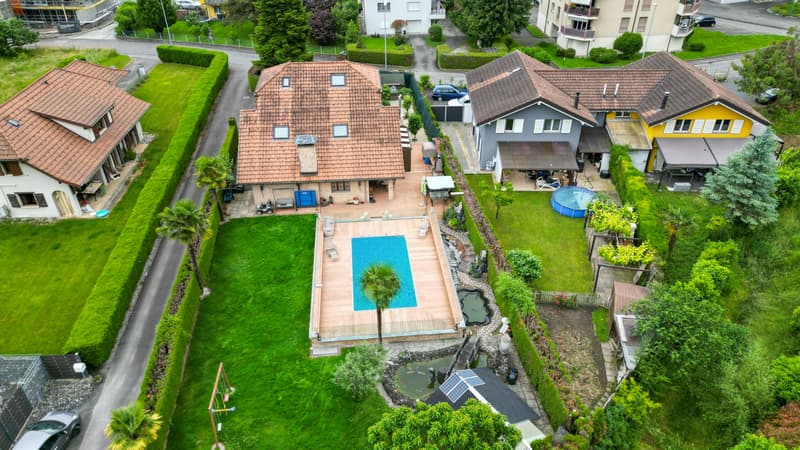 BOUVERET - BELLE VILLA INDVIDUELLE 8 PIECES AVEC PISCINE ET JARDIN (2)