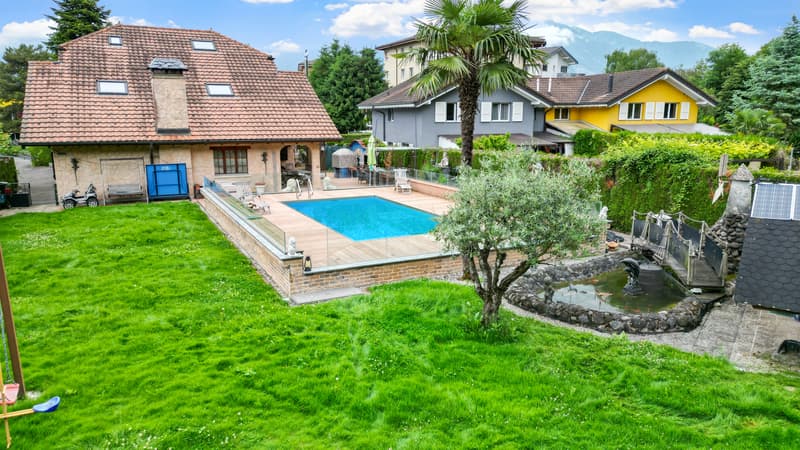BOUVERET - BELLE VILLA INDVIDUELLE 8 PIECES AVEC PISCINE ET JARDIN (3)