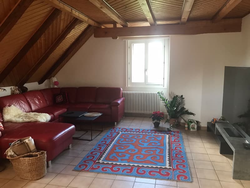 Appartement de 3 pièces au 2ème étage - Chemin de Montilier 5 - (2)