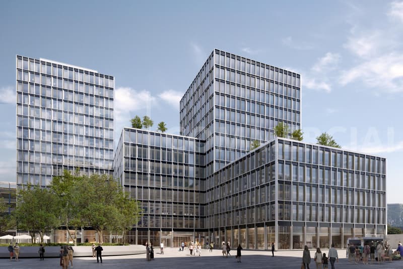 Lancy-Pont-Rouge - 560 m2 de bureaux + 78 m2 de terrasse sur 2 niveaux (1)