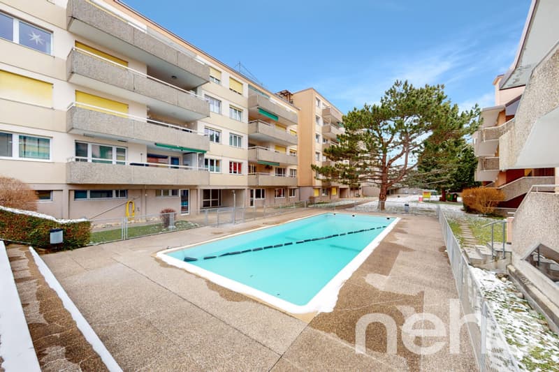 Très bel appartement proche du centre avec terrasse et piscine commune (1)