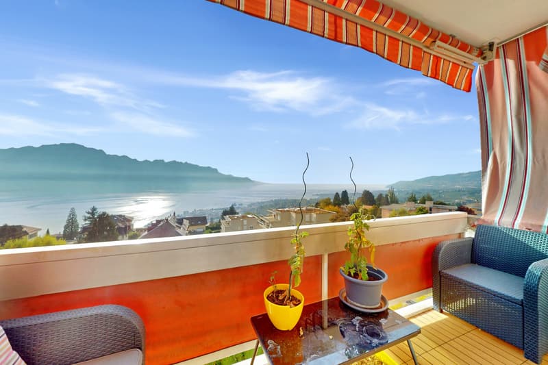 Spacieux appartement avec vue panoramique lac & montagnes (2)