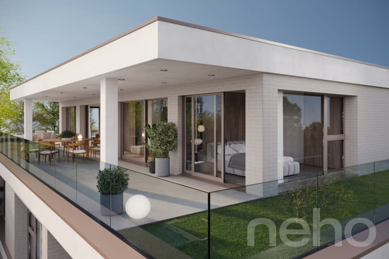 Attique de standing avec terrasse et balcon (2)