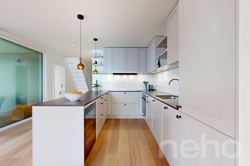 Superbe duplex en attique avec terrasse et vue panoramique (9)
