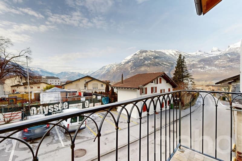 Spacieux duplex rénové de 160 m² au c?ur du village de Riddes (12)