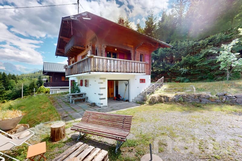 Magnifique chalet vue panoramique montagnes et lac (11)