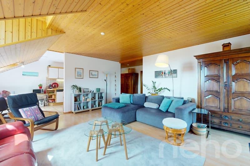 Exclusif: Spacieux appartement de 3 chambres dans les combles (3)