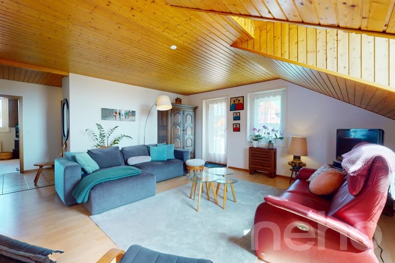 Exclusif: Spacieux appartement de 3 chambres dans les combles (5)