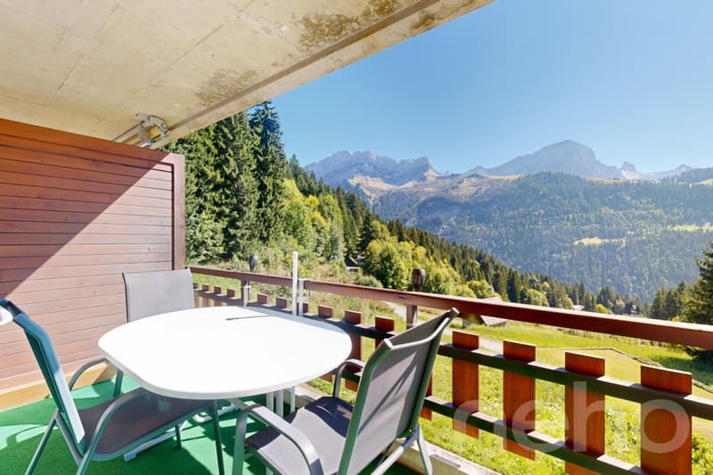 Gryon - Appartement 2 chambres - Vue sur les Muverans et Dents du Midi (12)