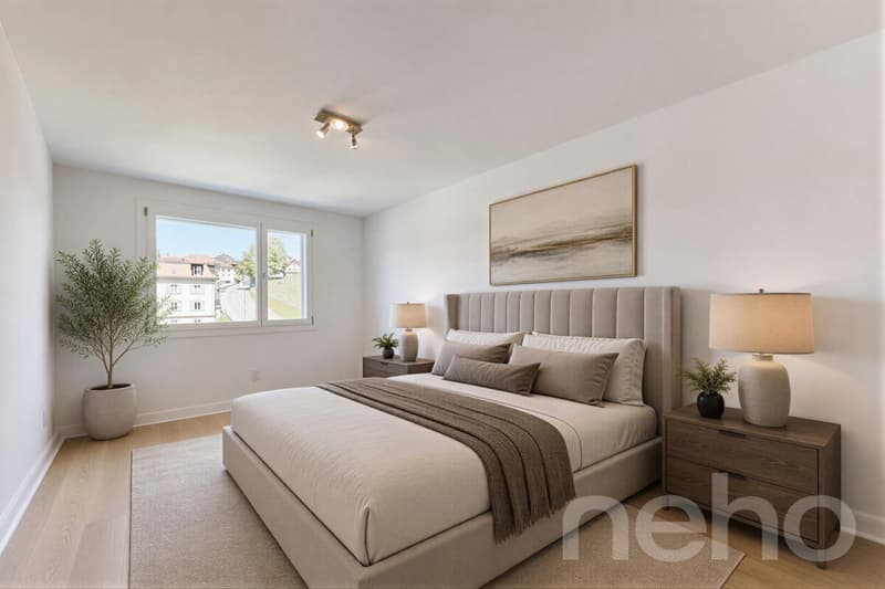 Duplex en attique lumineux avec vue dégagée à deux pas de la gare (11)
