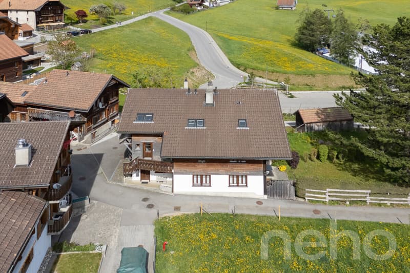 Chalet chaleureux à proximité immédiate des pistes de Charmey (1)