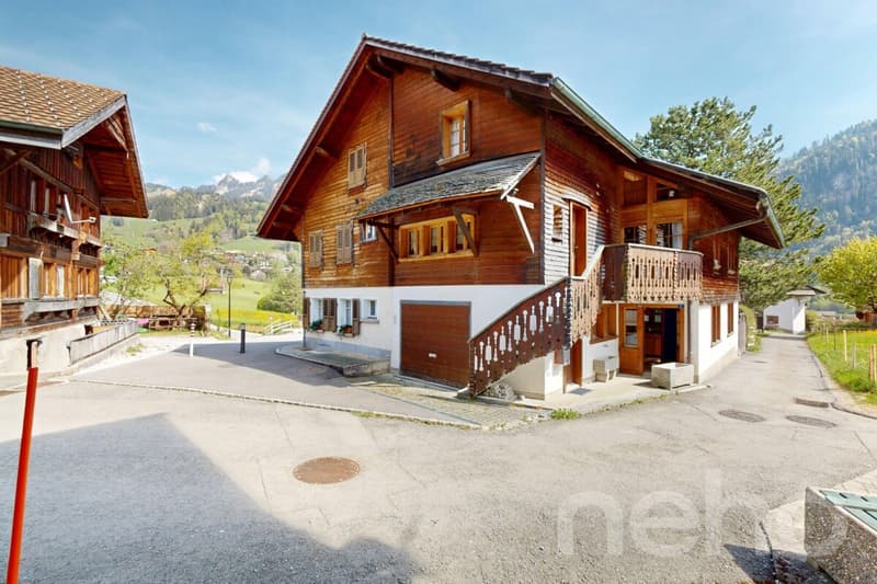 Chalet chaleureux à proximité immédiate des pistes de Charmey (3)