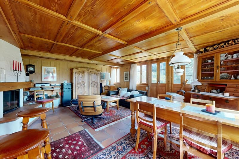 Chalet chaleureux à proximité immédiate des pistes de Charmey (4)