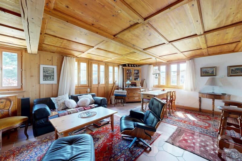 Chalet chaleureux à proximité immédiate des pistes de Charmey (2)