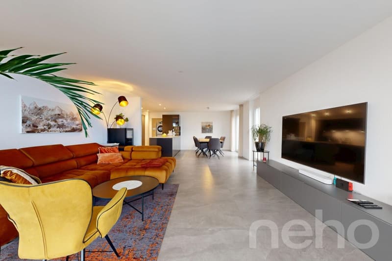 Terrassenwohnung mit 63 m² Aussenfläche & Weitsicht (5)